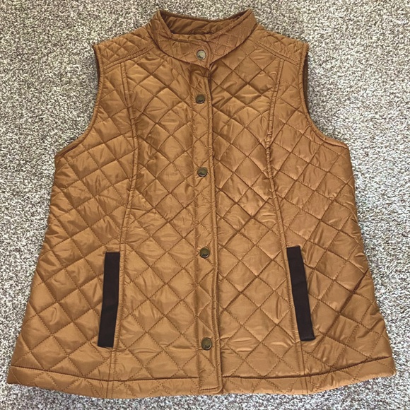 G. H. Bass & Co Quilted Puffer Vest, Medium - Picture 1 of 9
